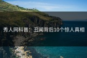秀人网科普：丑闻背后10个惊人真相